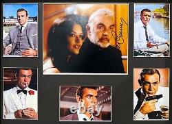 Sean Connery Former 007 James Bond, Framed 50X40cm Hand Signed Photo & AFTAL COA