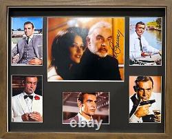 Sean Connery Former 007 James Bond, Framed 50X40cm Hand Signed Photo & AFTAL COA