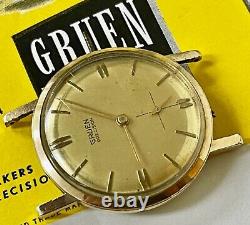 Sean Connery Gruen James Bond 007 vintage 510 watch 1950s for repair/restoration