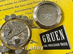 Sean Connery Gruen James Bond 007 vintage 510 watch 1950s for repair/restoration