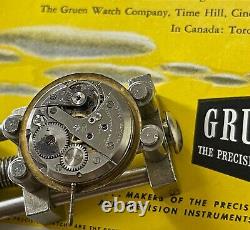 Sean Connery Gruen James Bond 007 vintage 510 watch 1950s for repair/restoration