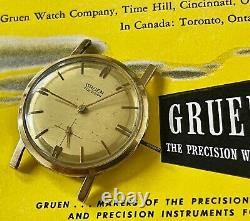 Sean Connery Gruen James Bond 007 vintage 510 watch 1950s for repair/restoration