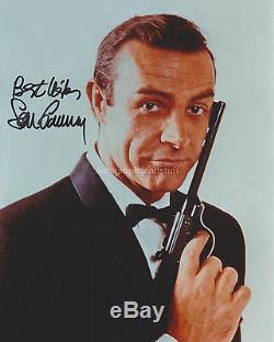 Sean Connery HAND Signed 8x10 Photo, Autograph, James Bond, Goldfinger, 007 (B)