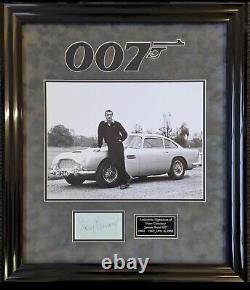 Sean Connery Hand Signed Autograph, James Bond Framed Presentation