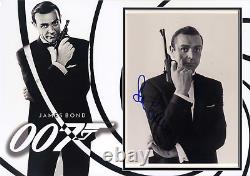 Sean Connery JAMES BOND 007 autograph, signed photograph in exclusively designed