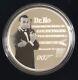 Sean Connery James Bond 007 1oz Silver Proof Coin Rare Highly Sought After Coll