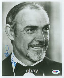 Sean Connery James Bond 007 Authentic Signed 8x10 Photo Autographed PSA #Q91225