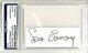 Sean Connery James Bond 007 Signed 1.25x3.25 Cut Signature PSA/DNA Slabbed