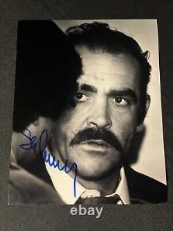 Sean Connery James Bond 007 Signed Autographed 8x10 Color Photo COA Rare