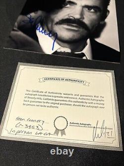 Sean Connery James Bond 007 Signed Autographed 8x10 Color Photo COA Rare