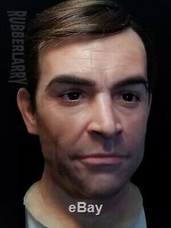 Sean Connery James Bond 11 Life Size Silicone Bust 007