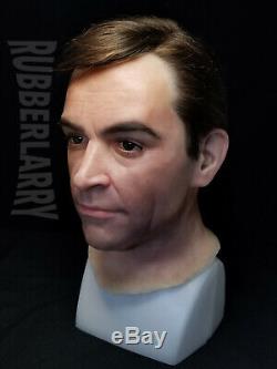 Sean Connery James Bond 11 Life Size Silicone Bust 007