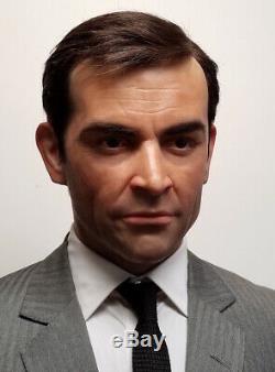 Sean Connery James Bond 11 Life Size Silicone Bust 007