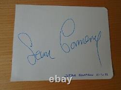 Sean Connery James Bond Genuine Signed Authentic Autograph UACC / AFTAL