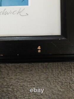 Sean Connery James Bond Goldfinger Print Signed by Ron Chadwick