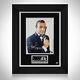 Sean Connery James Bond Limited Edition Photo Signature Custom Frame