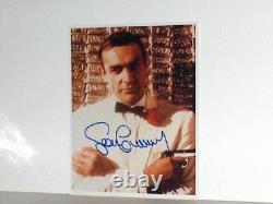 Sean Connery James Bond Signed Autographed Goldfinger Photo C. O. A