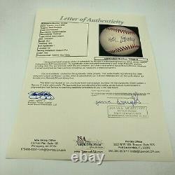 Sean Connery James Bond Single Signed Autographed Baseball JSA COA RARE
