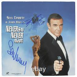 Sean Connery & Kim Basinger James Bond 007 Signed Laserdisc Cover WithDisk BAS