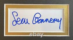 Sean Connery Multi Signed James Bond 007 Goldfinger Signed Framed Display Uacc