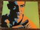 Sean Connery, Oversized Poster, Colorful Movie Art, James Bond Artwork, 007Actor