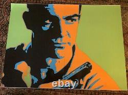 Sean Connery, Oversized Poster, Colorful Movie Art, James Bond Artwork, 007Actor