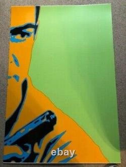 Sean Connery, Oversized Poster, Colorful Movie Art, James Bond Artwork, 007Actor