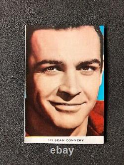 Sean Connery Rookie Card 1964 #111 ULTRA RARE Film Actor TV James Bond 007