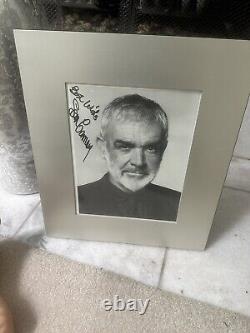 #Sean Connery #Signed 11 x 14 Photo James Bond Autograph 10 Grade Authenticated