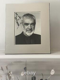 #Sean Connery #Signed 11 x 14 Photo James Bond Autograph 10 Grade Authenticated