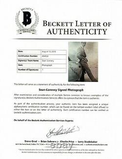 Sean Connery Signed 16X12 Photo JAMES BOND Beckett Authentication FULL LOA (B)