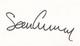 Sean Connery Signed 3x5 Index Card JSA Authentication