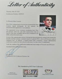 Sean Connery Signed 8x10 James Bond Photo PSA DNA Certified Authentic Autograph