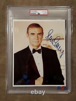Sean Connery Signed 8x10 Photo PSA Autograph Authentic James Bond 007