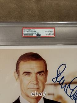 Sean Connery Signed 8x10 Photo PSA Autograph Authentic James Bond 007