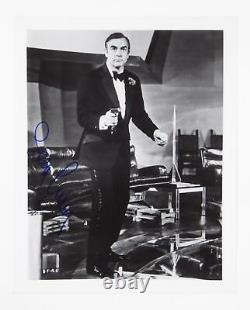 Sean Connery Signed Autographed B&W 8x10 Photo Actor James Bond