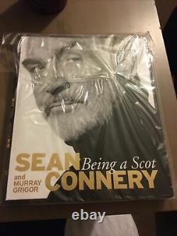 Sean Connery Signed Being A Scot Book On Official Plate James Bond Autograph