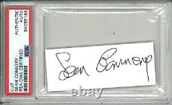 Sean Connery Signed Cut Signature Psa Dna 84285168 (d) James Bond 007