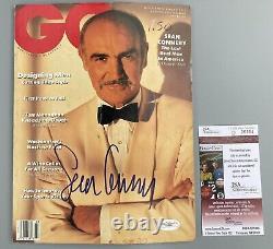 Sean Connery Signed GQ Magazine JSA COA #D26664 James Bond Hollywood Legend Rare