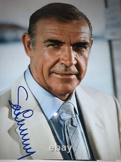 Sean Connery Signed James Bond 007 Photo Jsa Loa Full Letter Psa Bas Autographed