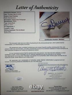 Sean Connery Signed James Bond 007 Photo Jsa Loa Full Letter Psa Bas Autographed