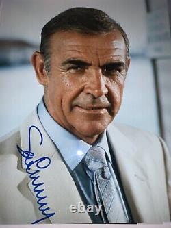 Sean Connery Signed James Bond 007 Photo Jsa Loa Full Letter Psa Bas Autographed