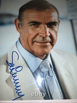 Sean Connery Signed James Bond 007 Photo Jsa Loa Full Letter Psa Bas Autographed