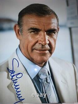 Sean Connery Signed James Bond 007 Photo Jsa Loa Full Letter Psa Bas Autographed