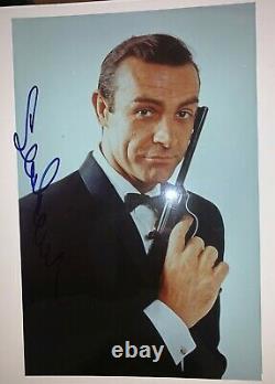 Sean Connery Signed James Bond 007 Photo Jsa Loa Full Letter Psa Bas With Proof