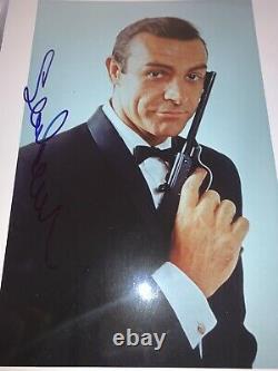 Sean Connery Signed James Bond 007 Photo Jsa Loa Full Letter Psa Bas With Proof