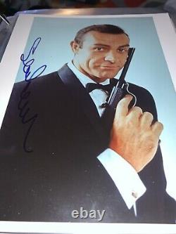 Sean Connery Signed James Bond 007 Photo Jsa Loa Full Letter Psa Bas With Proof