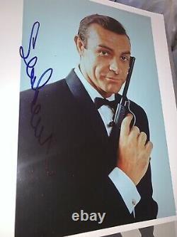 Sean Connery Signed James Bond 007 Photo Jsa Loa Full Letter Psa Bas With Proof