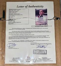 Sean Connery Signed James Bond Photo 007 11x14 Framed JSA psa bas Autograph