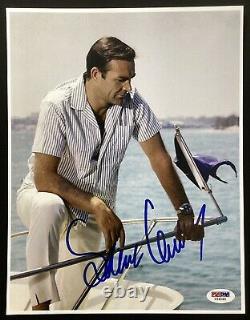 Sean Connery Signed Photo 8x10 James Bond Actor Autograph Indiana Jones PSA/DNA